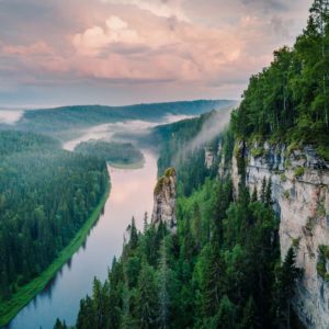 Пермский край. Усьвинские столбы